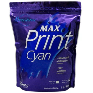 Alginato Max Print Cyan Tipo II 454gr UND MDC DENTAL con Kit de medidas